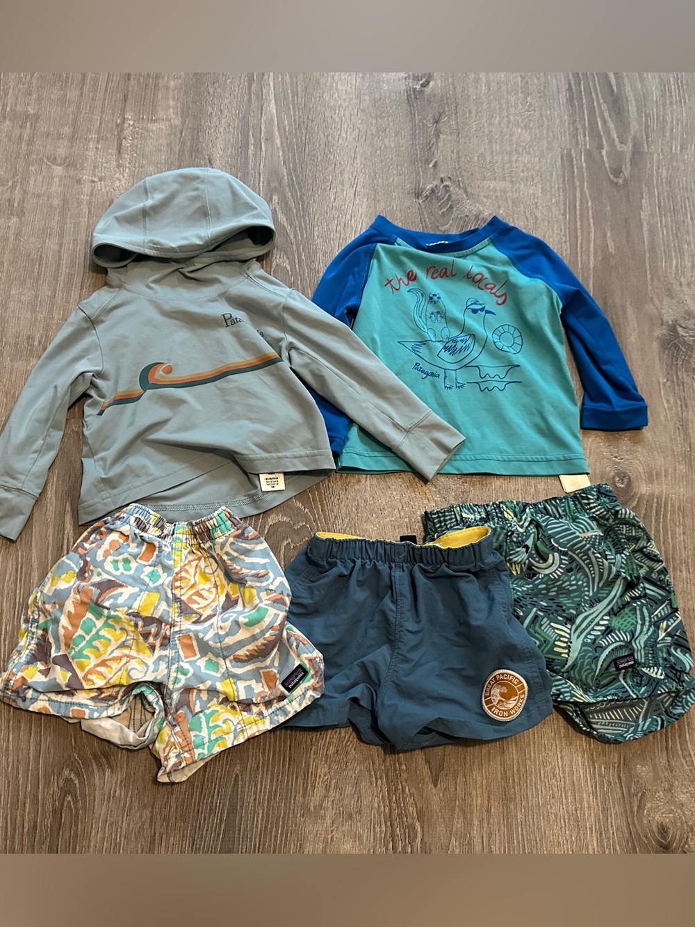 Patagonia Baby Boy 6-12 Months Summer Lot